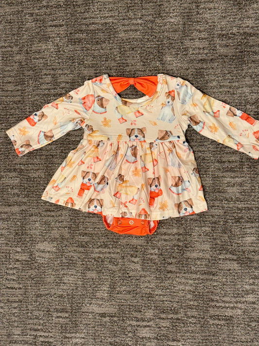 PETE + LUCY INFANT ROMPER